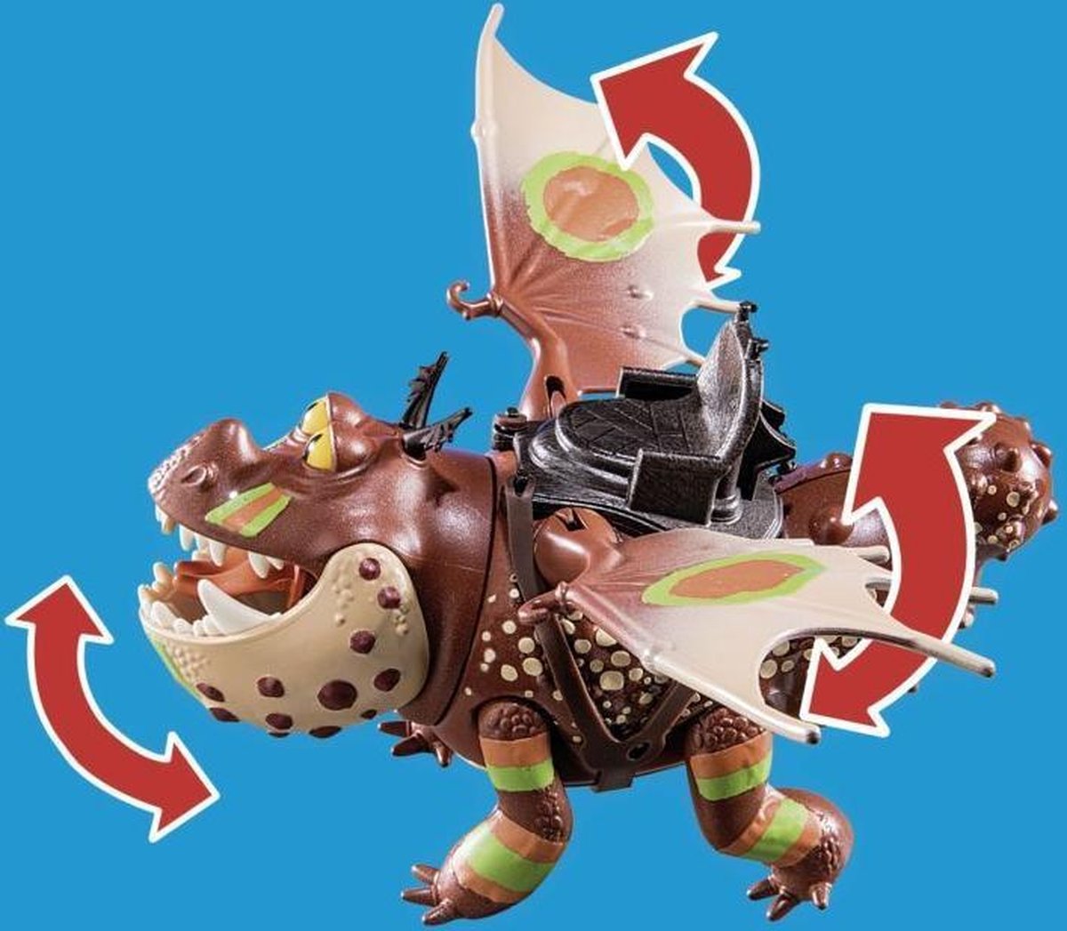 Playmobil Dragon Racing: Vissenpoot en Speknekje (70729)