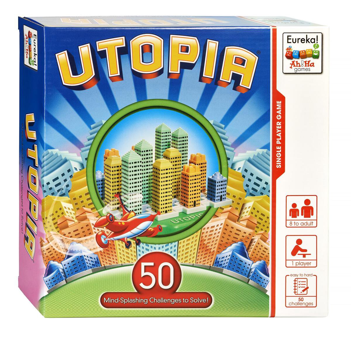 Eureka Ah!Ha Games puzzel Utopia junior 16 delig