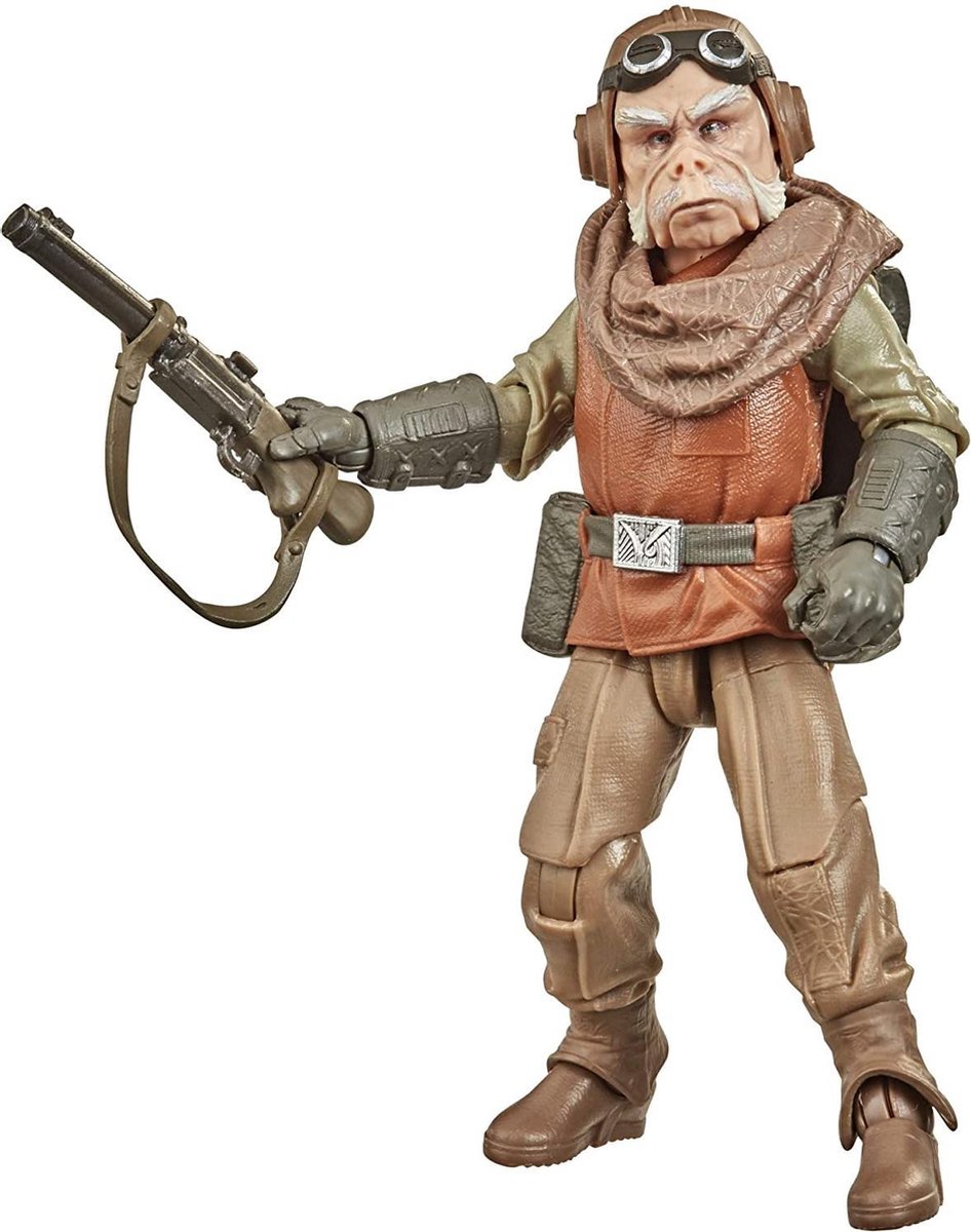 Star Wars speelfiguur The Black Series Kuiil junior 15 cm bruin