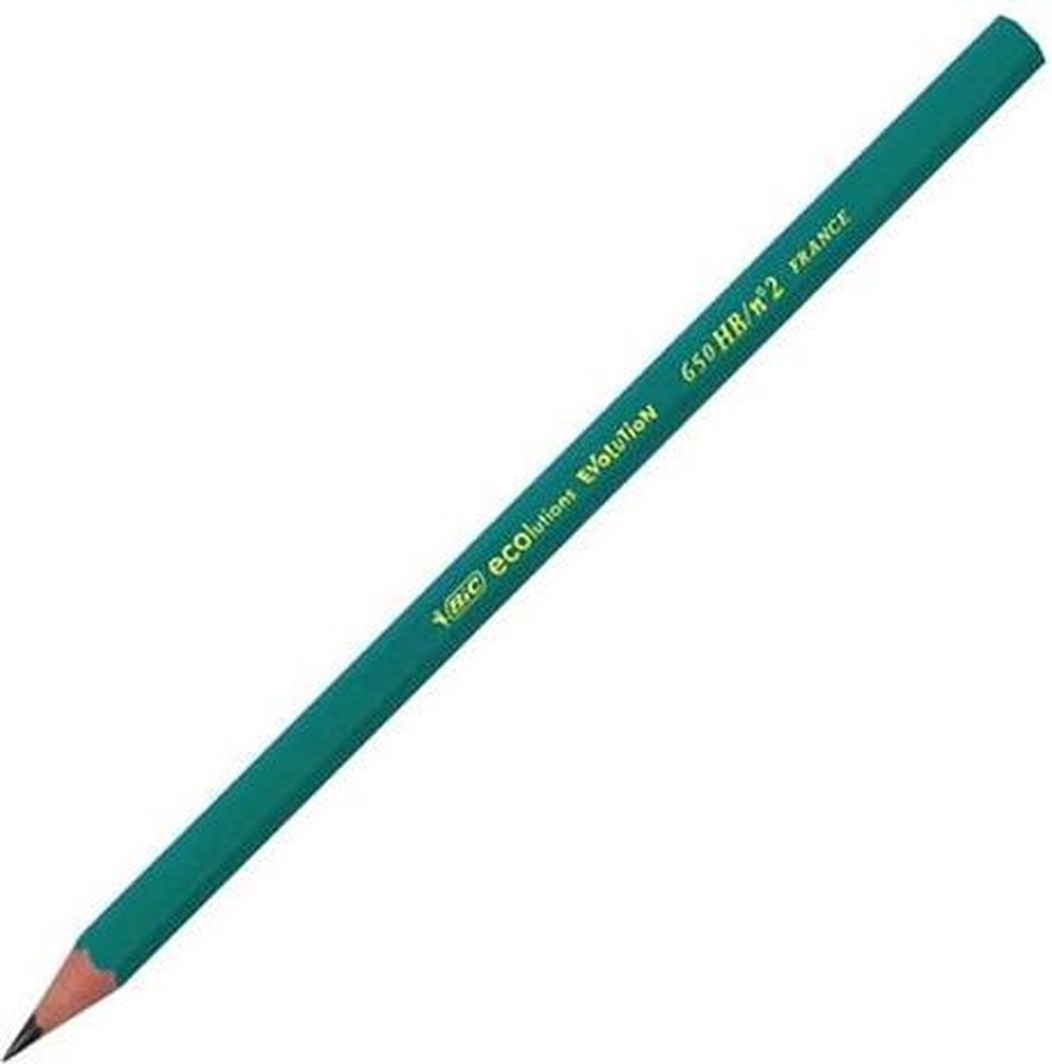 Bic grafietpotloden Evolution HB 4 stuks - Groen
