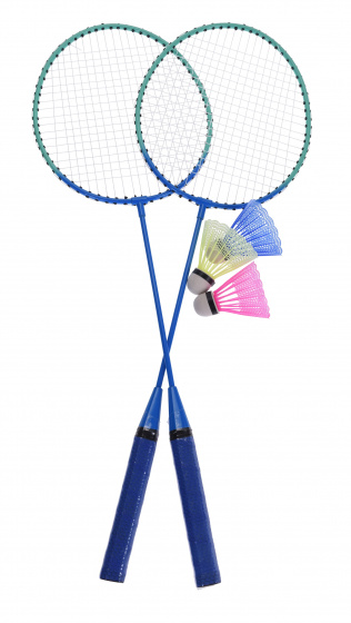 Free and Easy badmintonset 5 delig - Blauw
