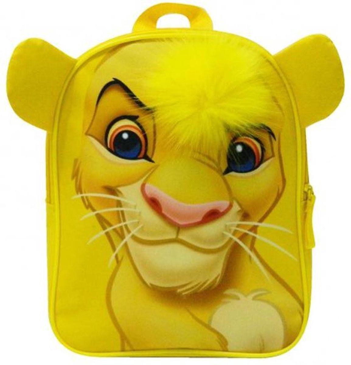 Disney rugzak Lion King Simba junior 10 liter polyester - Geel