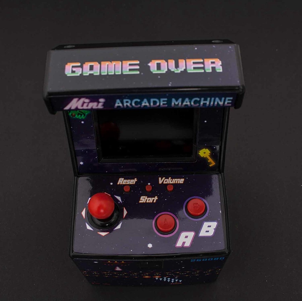 ORB videogame Mini Arcade Machine 2,5 inch 15 cm zwart