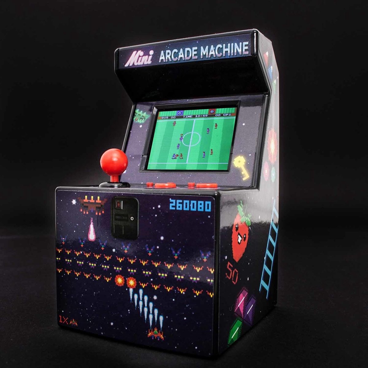 ORB videogame Mini Arcade Machine 2,5 inch 15 cm zwart