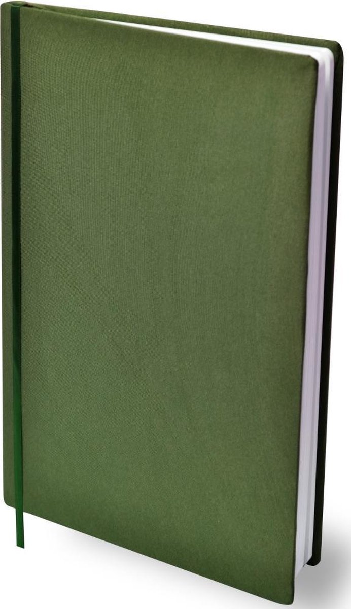 Dresz boekenkaft elastisch A4 textiel/elastaan donker - Groen