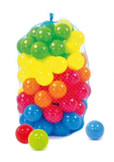 Paradiso Toys ballenbakballen in net 6 cm 200 stuks