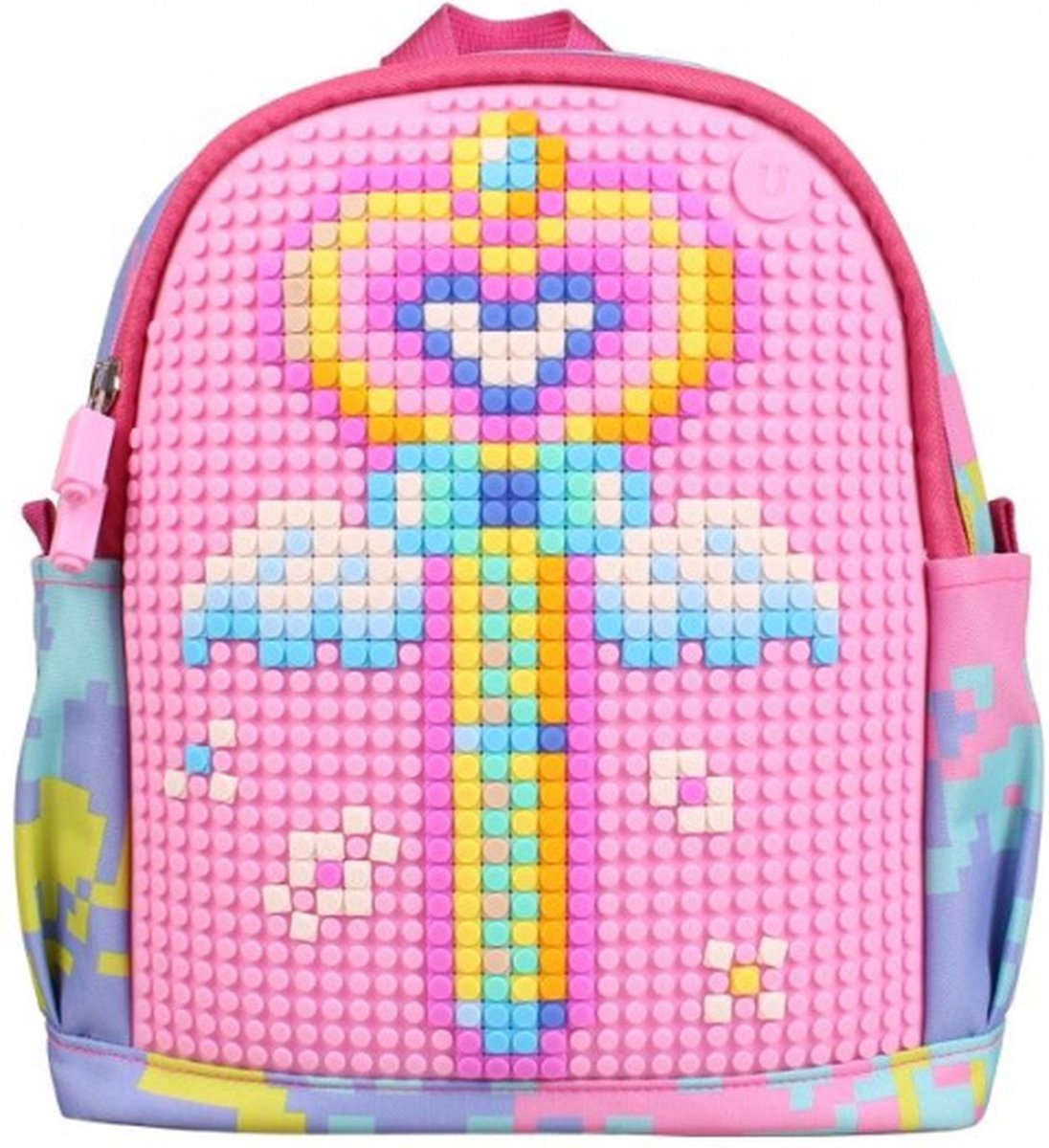 Upixel kinderrugzak Dream High meisjes 32 cm 2 delig - Roze