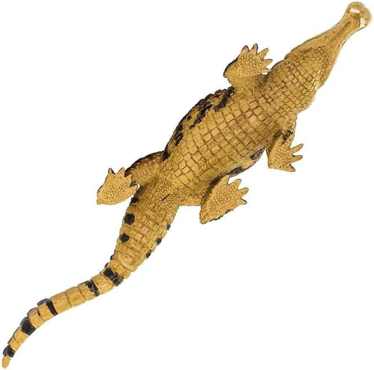 Safari speelfiguur Sarcosuchus junior 26 x 6,5 x 5,5 cm - Bruin
