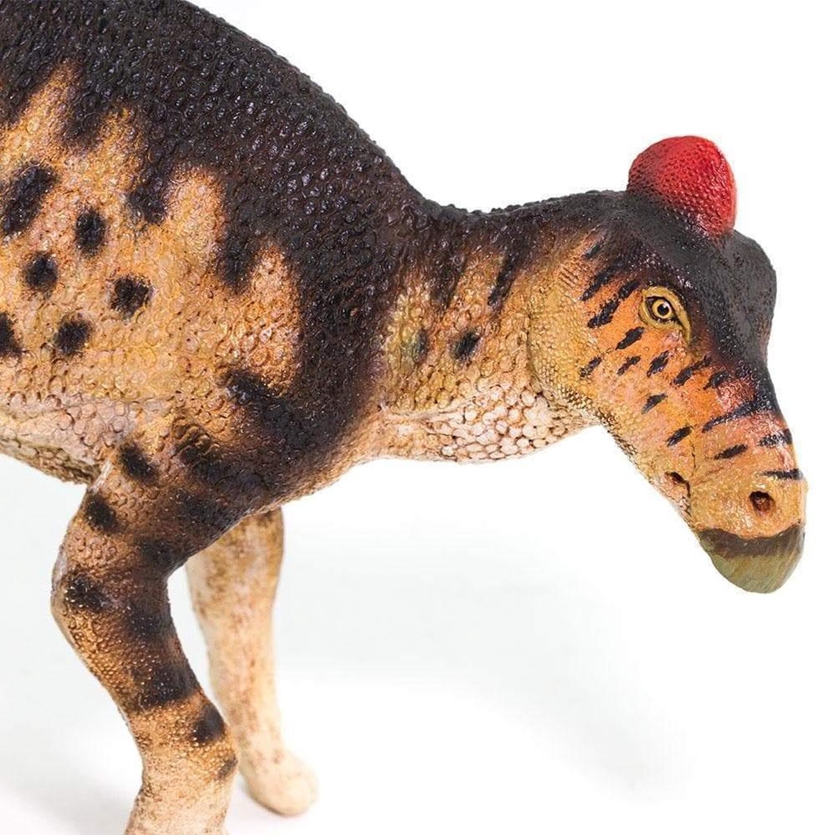 Safari speelfiguur Edmontosaurus junior 26 x 6,5 x 9,5 cm bruin