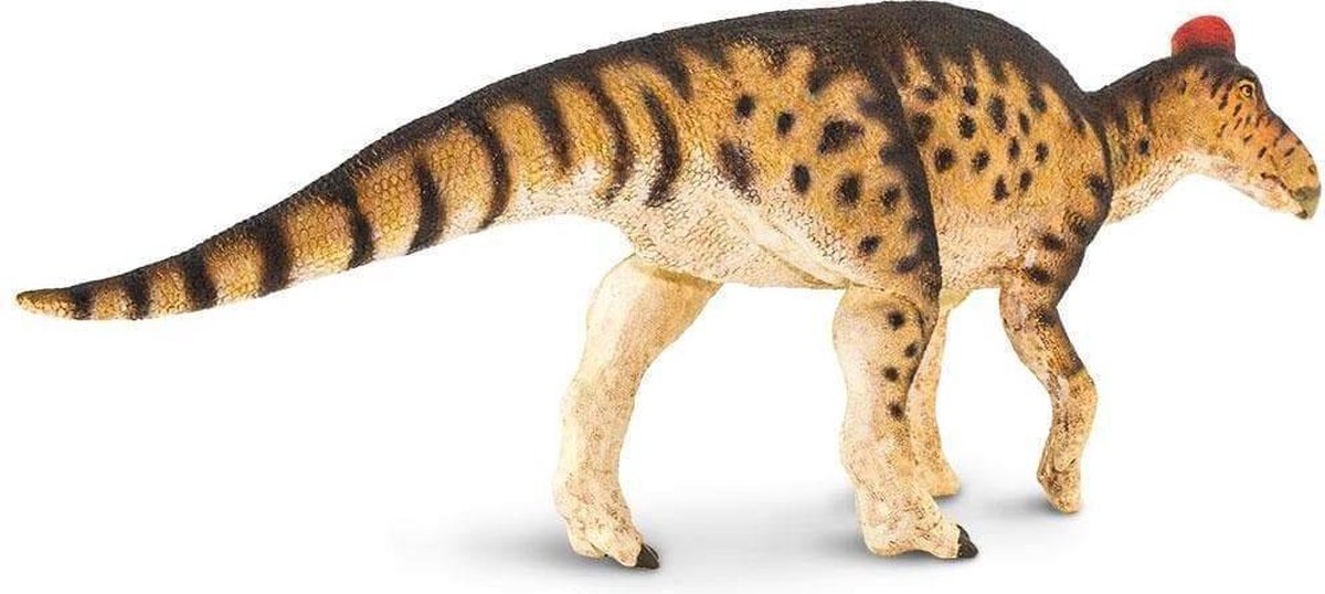 Safari speelfiguur Edmontosaurus junior 26 x 6,5 x 9,5 cm bruin