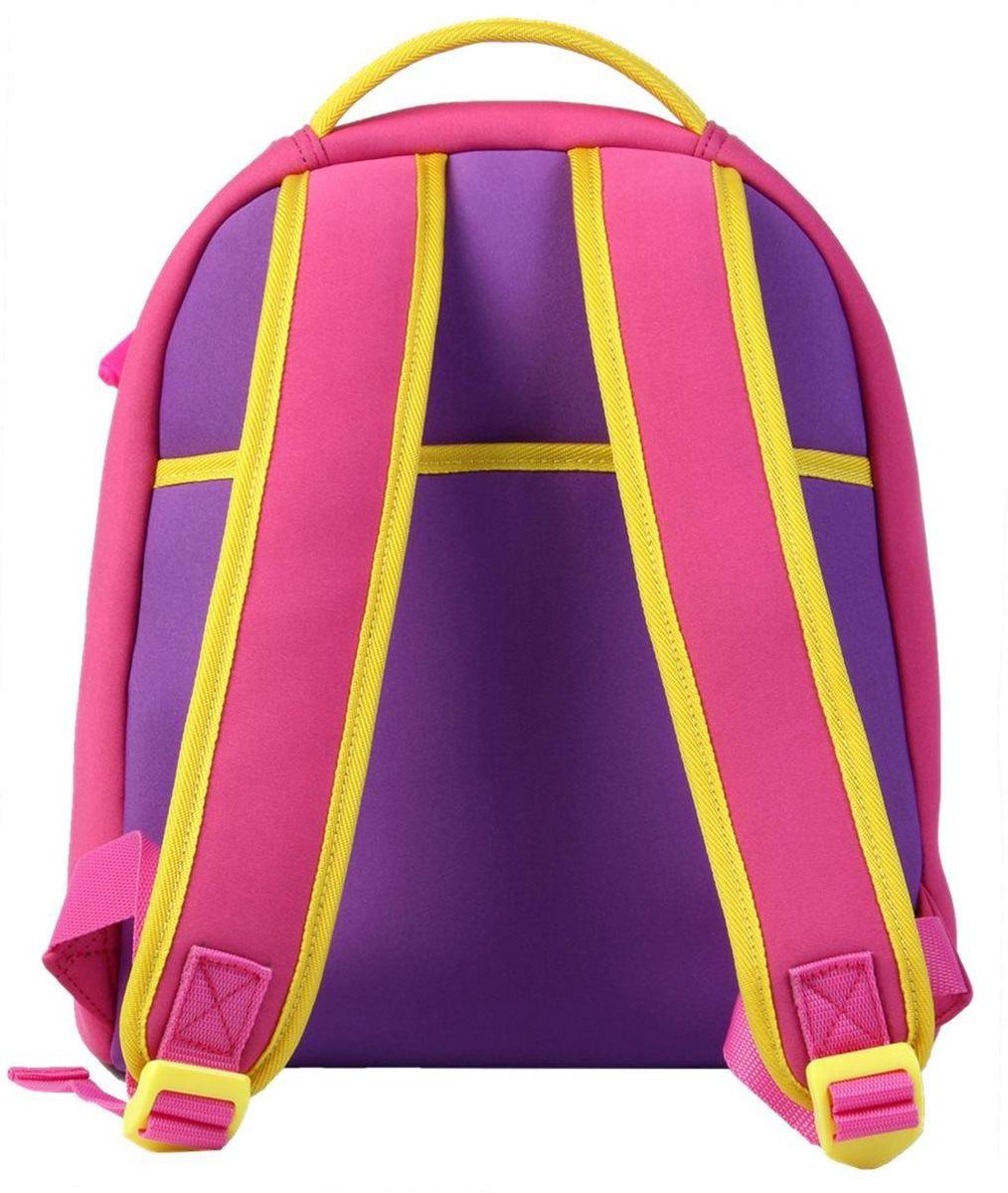 Upixel kinderrugzak The Owl meisjes 38 cm paars/fuchsia 2 delig - Roze