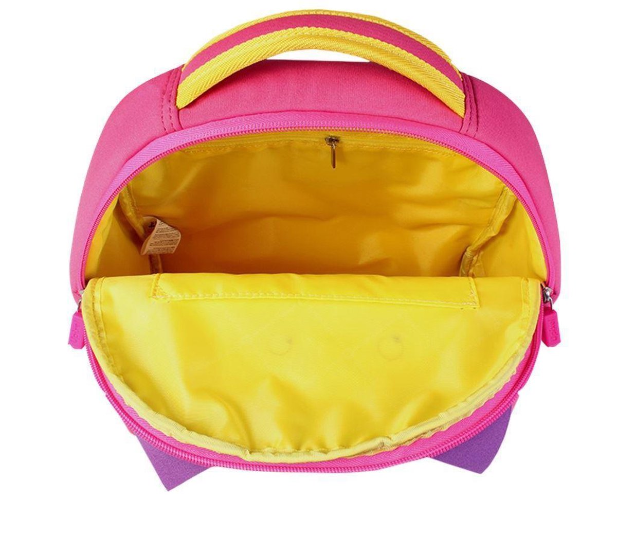 Upixel kinderrugzak The Owl meisjes 38 cm paars/fuchsia 2 delig - Roze