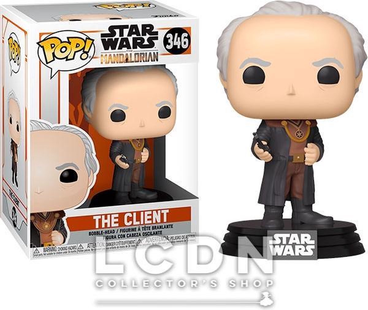 Funko Pop! Star Wars: The Mandalorian The Client 9 cm vinyl