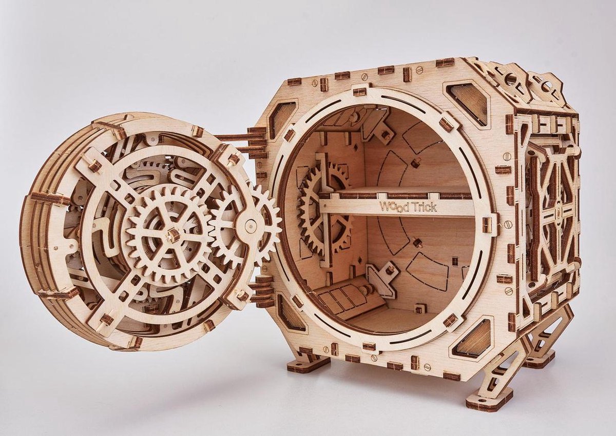Wood Trick 3D modelbouw Kluis 25,5 cm hout 259 delig