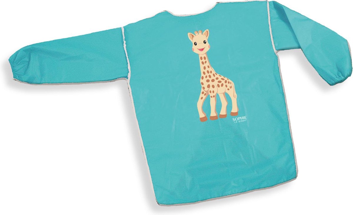 Ses kliederschort Girafe junior canvas 1 4 jaar - Blauw