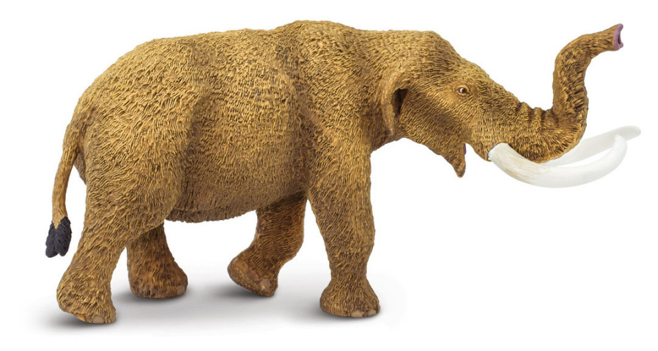 Safari speeldier Mastodon junior 20,8 x 10,9 cm - Bruin