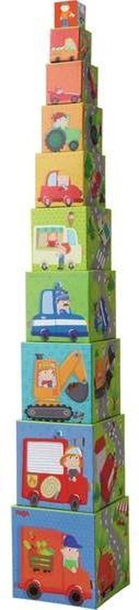 HABA stapelblokken sportwagens junior