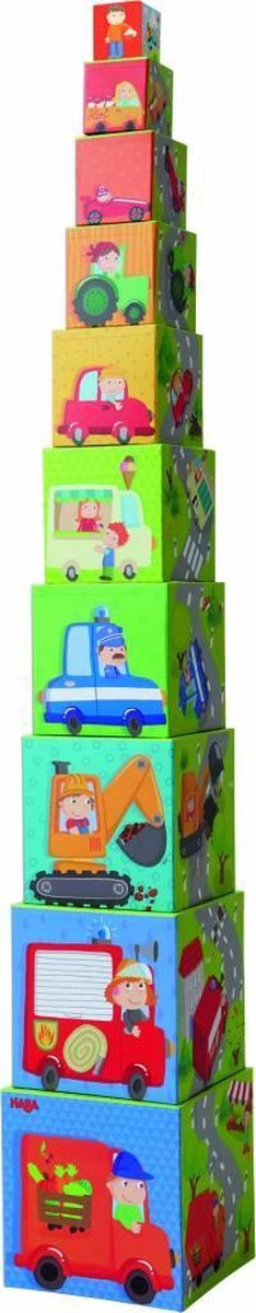 HABA stapelblokken sportwagens junior