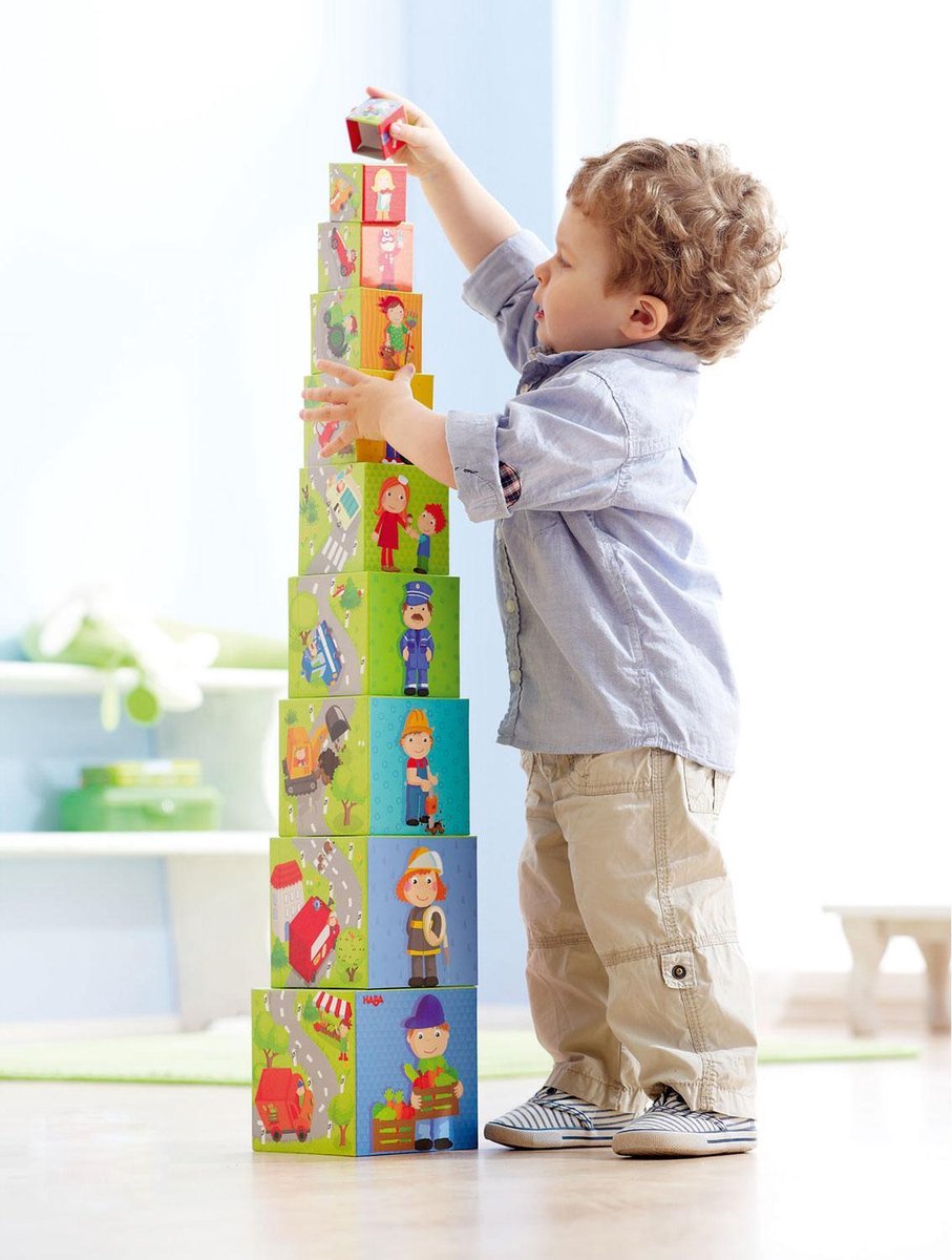 HABA stapelblokken sportwagens junior