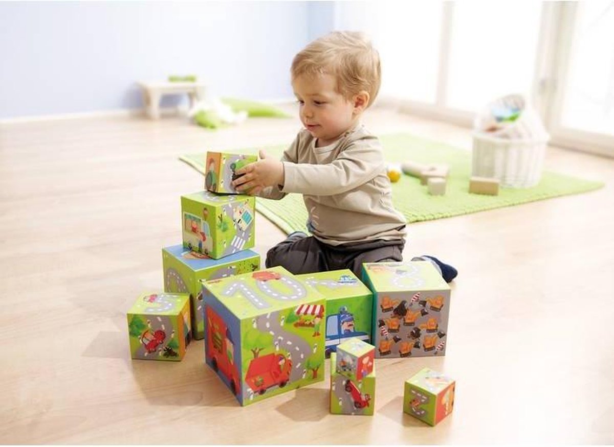 HABA stapelblokken sportwagens junior