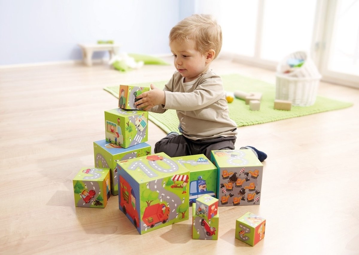 HABA stapelblokken sportwagens junior