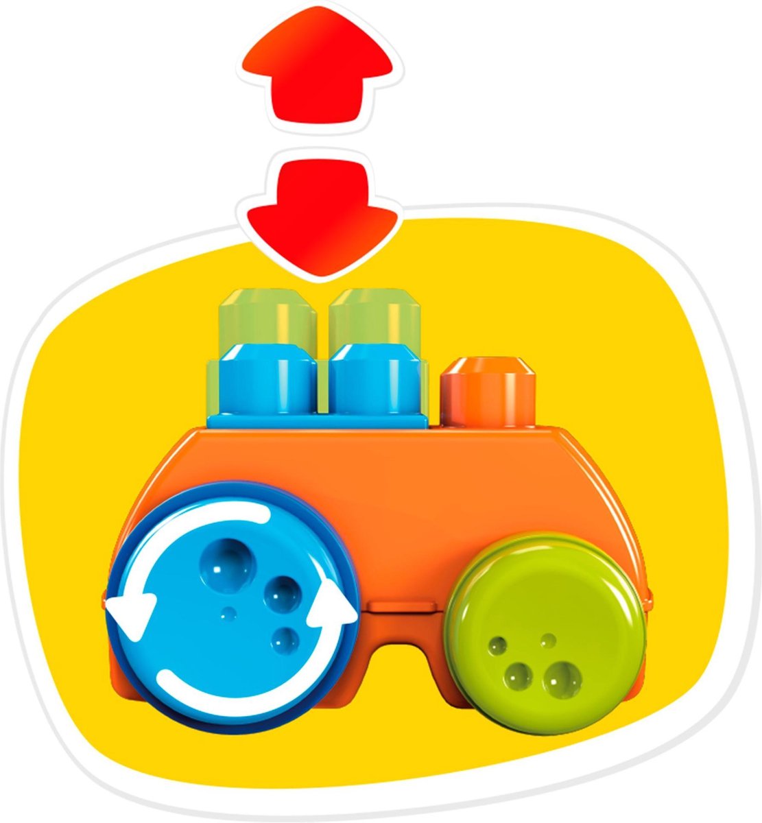 Mattel Fisher Price Mega Bloks First Builders giraffe 30 delig