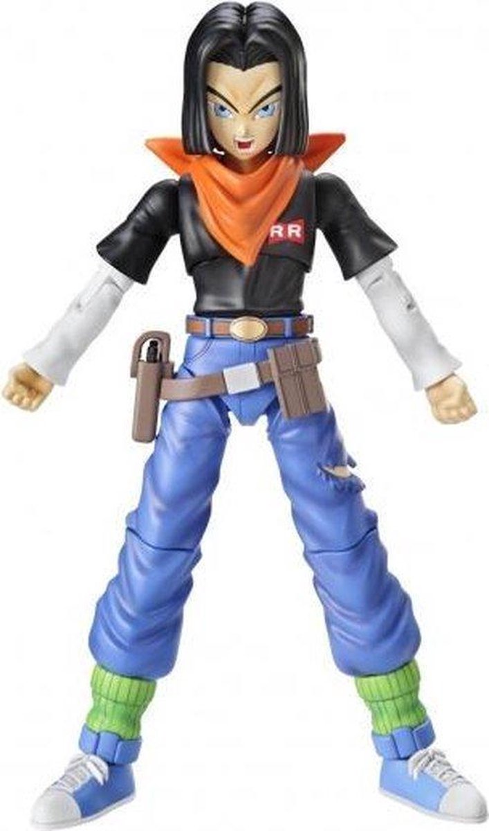 Dragon Ball Z bouwpakket Android #17 blauw/zwart