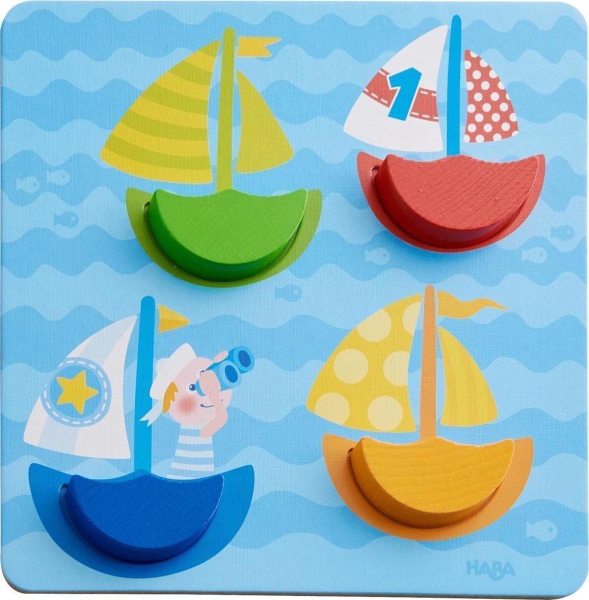 HABA ordeningsspel kleurenmanen 23 cm