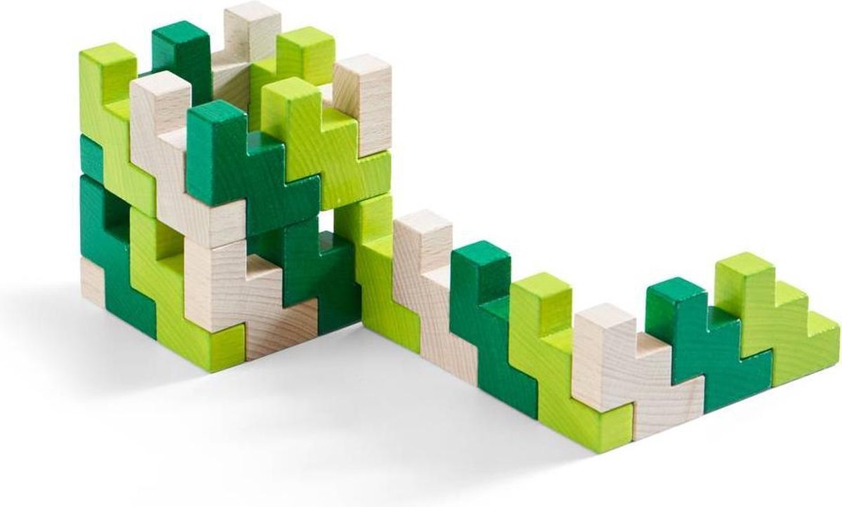 HABA Viridis 3D compositiespel 21 delig - Groen