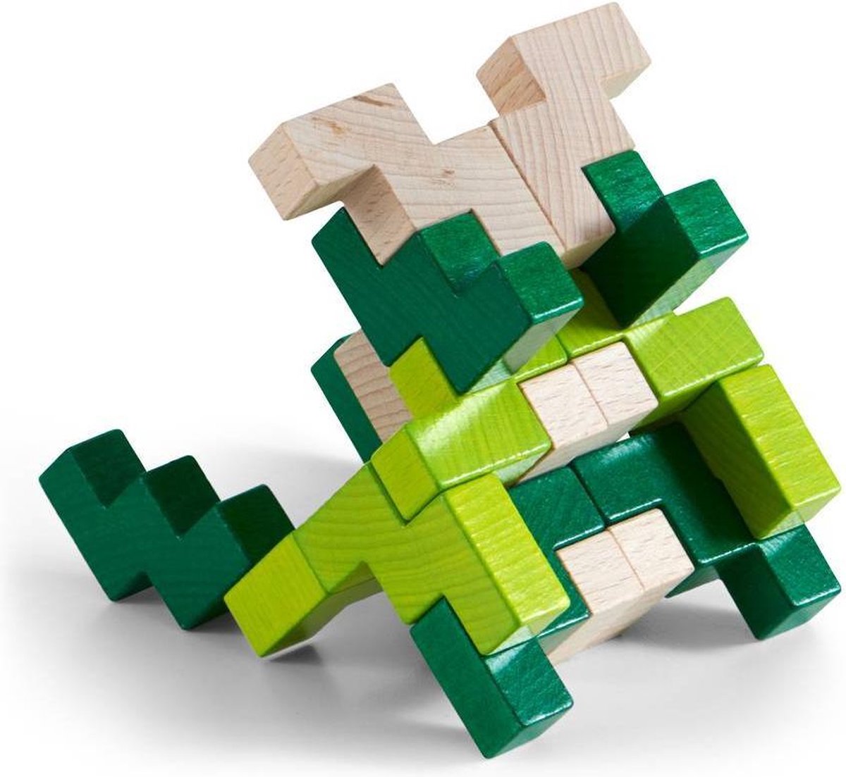 HABA Viridis 3D compositiespel 21 delig - Groen