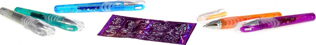 Toi-Toys Toi Toys tattoo gelpennen 5 delig