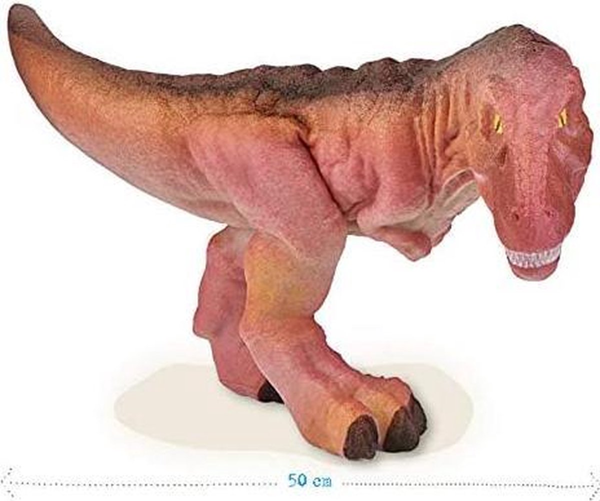 Moses groeiende dinosaurus T Rex XXL 50 cm - Rood
