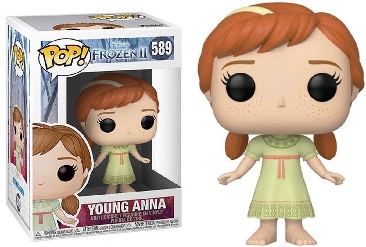 Funko Pop! Disney: Frozen 2 Anna jong 9 cm