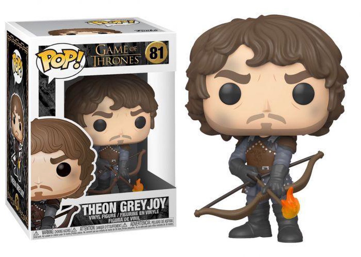 Funko Pop! TV: Game of Thrones seizoen 8 Theon met boog 9 cm