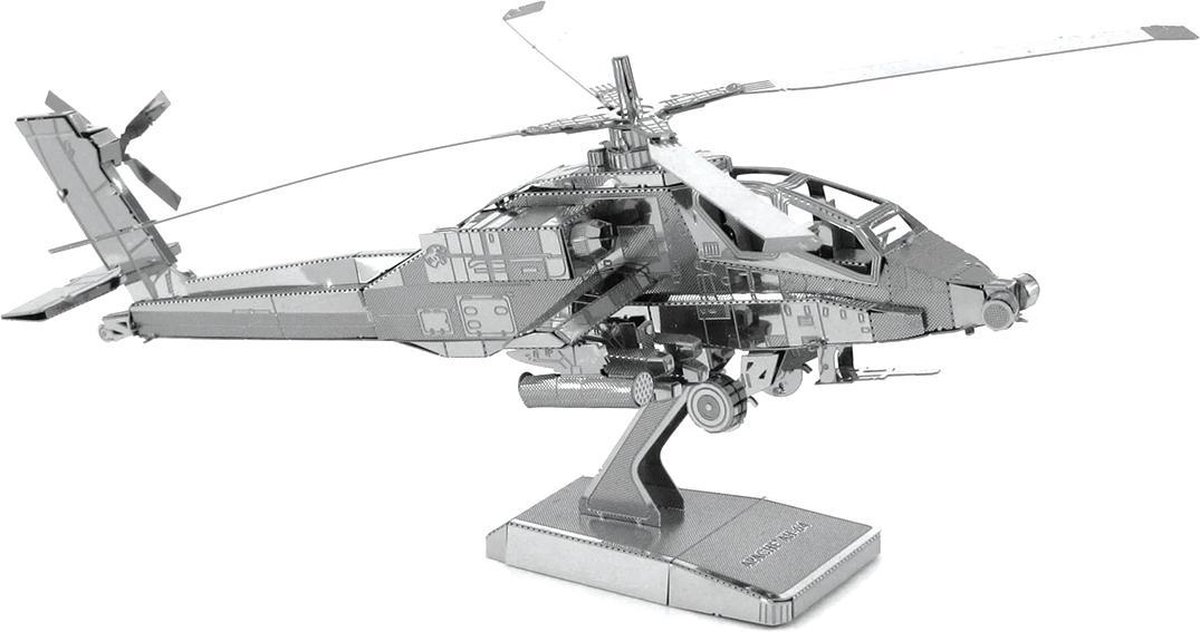 Metal Earth AH 64 Apache modelbouwset