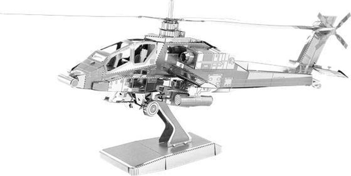 Metal Earth AH 64 Apache modelbouwset