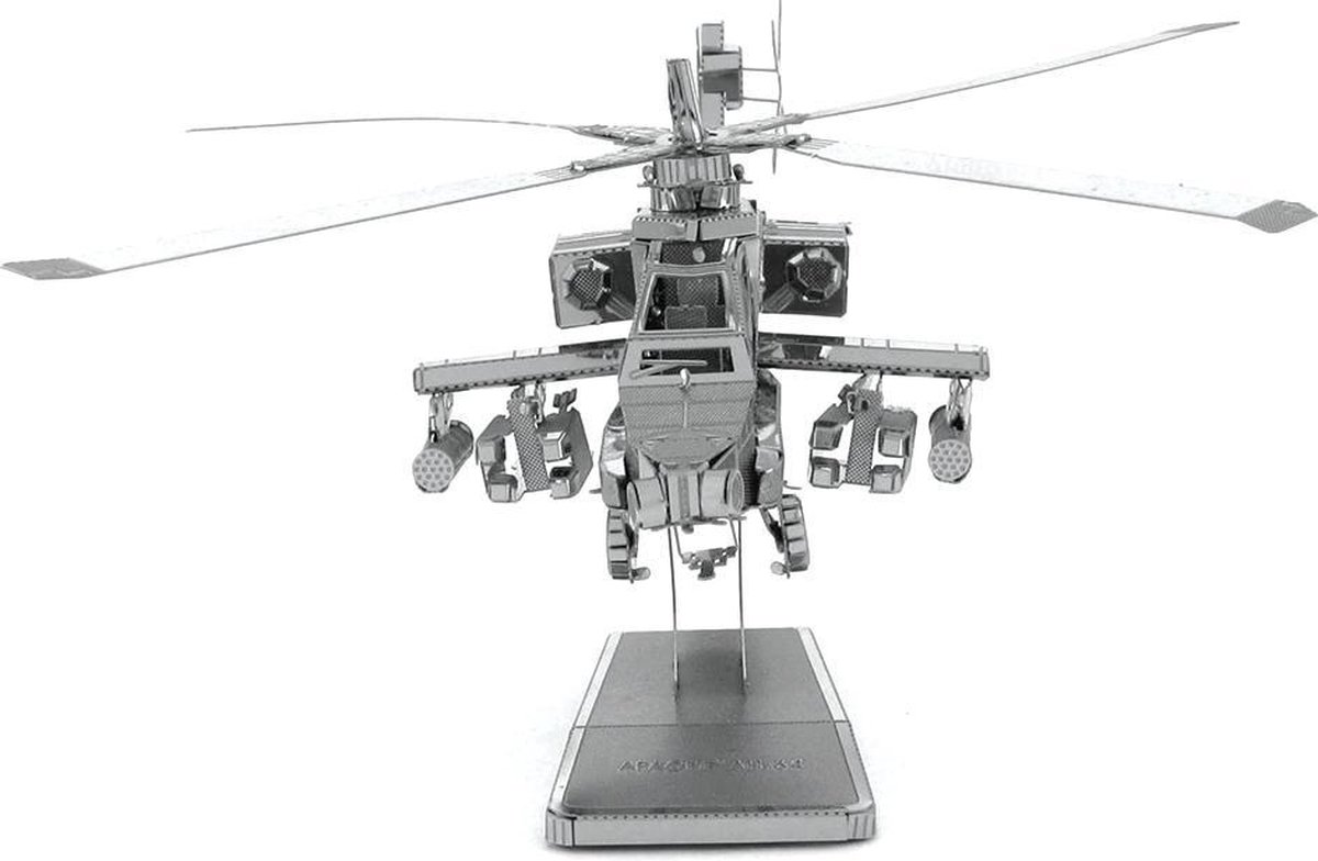Metal Earth AH 64 Apache modelbouwset