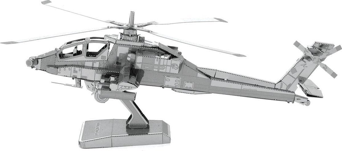 Metal Earth AH 64 Apache modelbouwset
