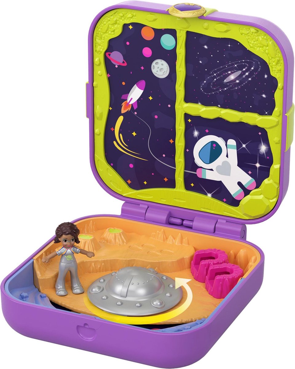 Mattel speelset Polly Pocket Noordpool 9 cm - Paars