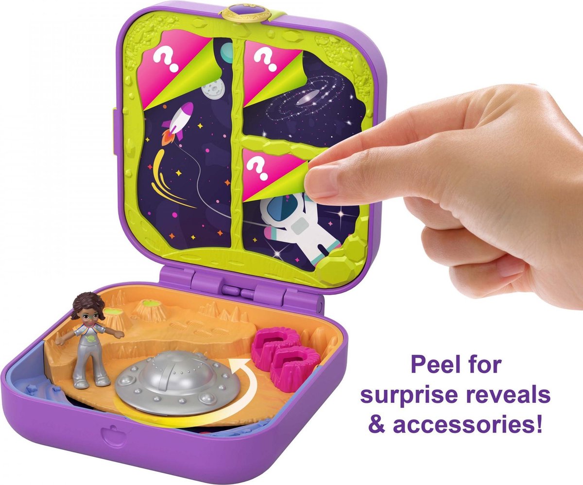 Mattel speelset Polly Pocket Noordpool 9 cm - Paars