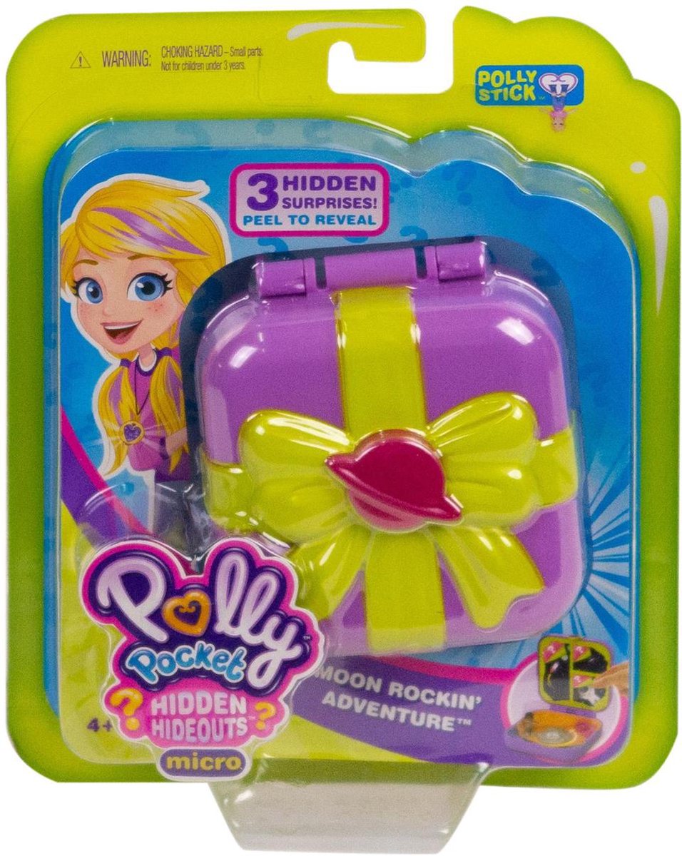 Mattel speelset Polly Pocket Noordpool 9 cm - Paars