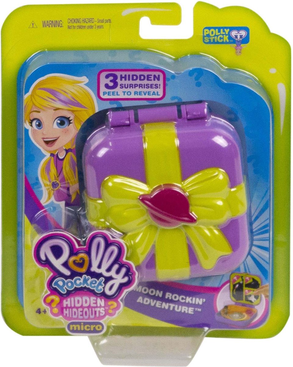 Mattel speelset Polly Pocket Noordpool 9 cm - Paars