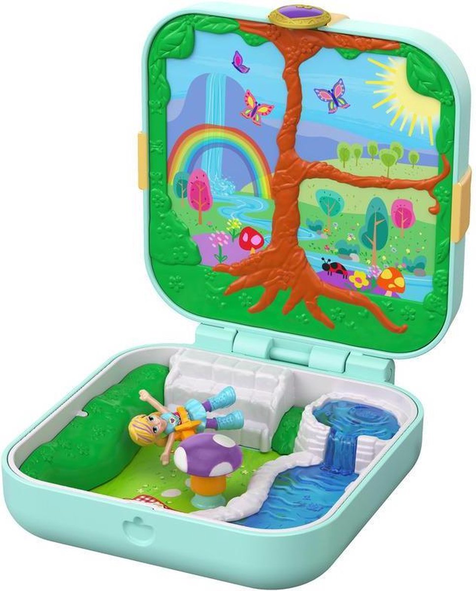 Mattel speelset Polly Pocket Noordpool 9 cm - Paars
