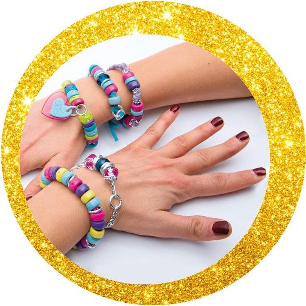 Clementoni Crazy Chic armbanden maken multcolor 100 delig