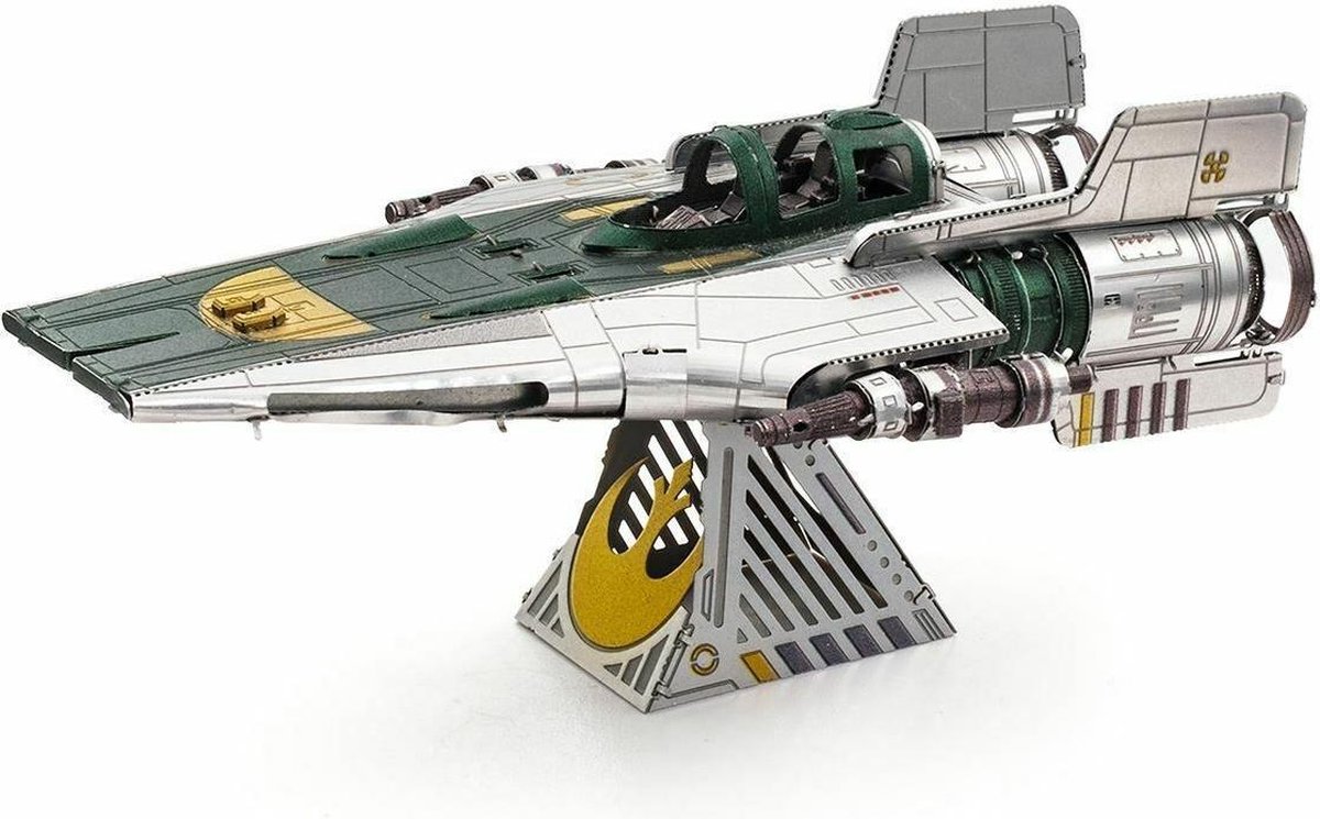 Metal Earth bouwpakket Star Wars Resistance A Wing Fighter