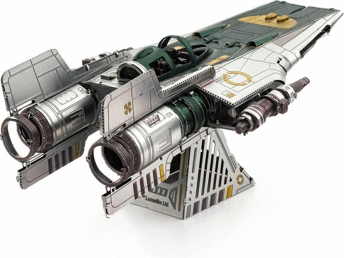Metal Earth bouwpakket Star Wars Resistance A Wing Fighter