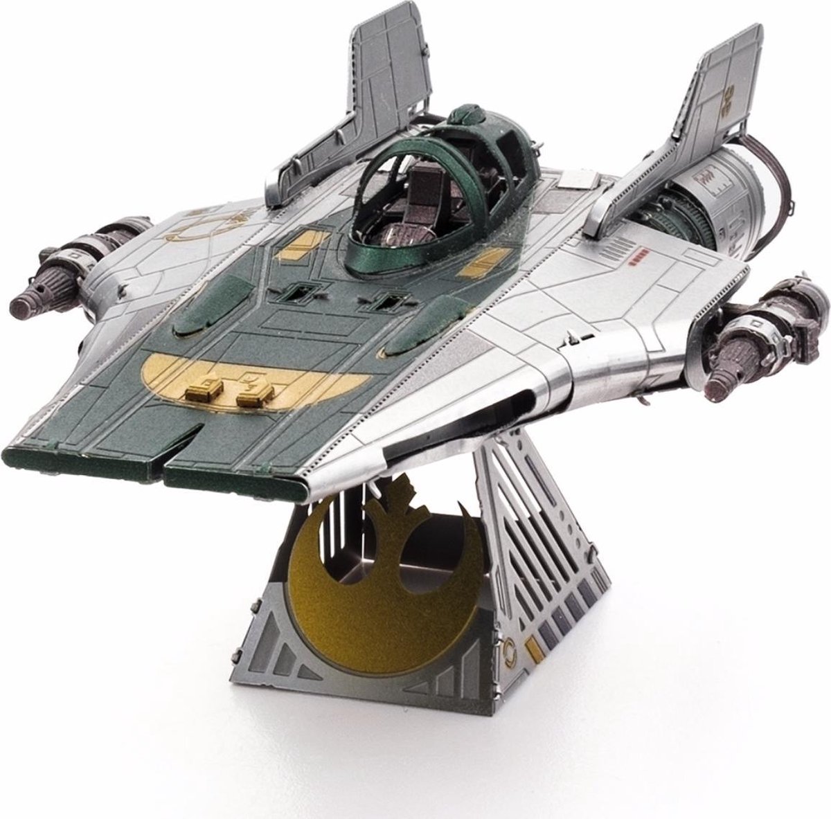 Metal Earth bouwpakket Star Wars Resistance A Wing Fighter