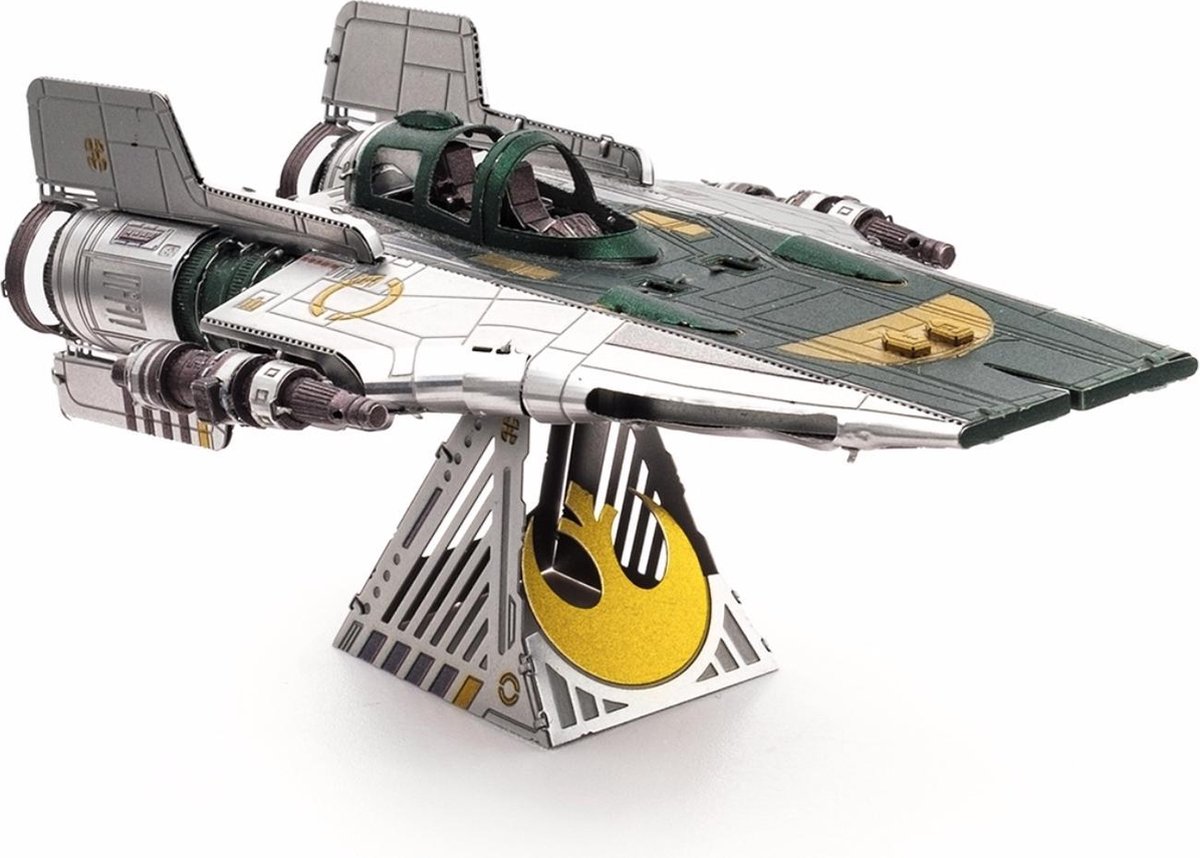Metal Earth bouwpakket Star Wars Resistance A Wing Fighter