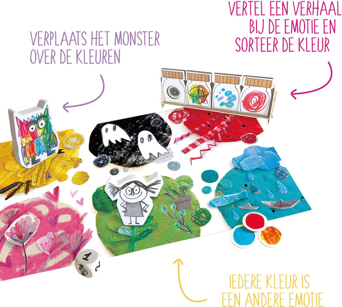 Asmodee Het Kleurenmonster bordspel