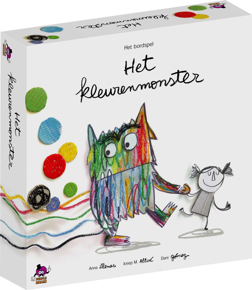 Asmodee Het Kleurenmonster bordspel